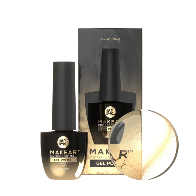 Makear No Wipe Cat Eye Top Coat Gold
