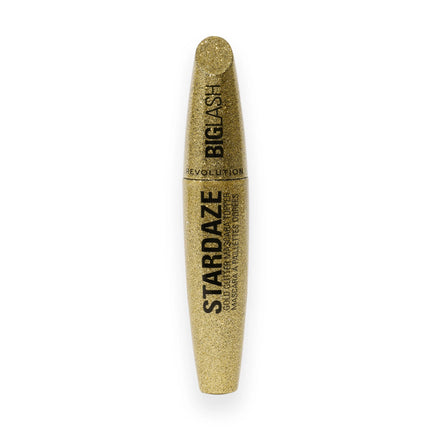 Makeup Revolution Big Lash Stardaze Hair & Brow Glitter Mascara Topper Stardust Gold