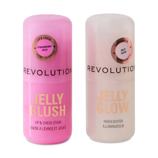 Makeup Revolution Jelly Blush & Highlighter Set