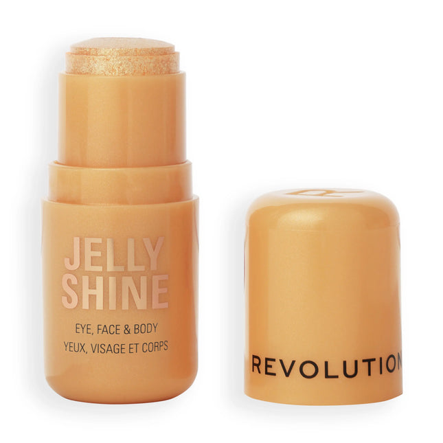 Makeup Revolution Jelly Shine Eye, Face & Body Highlight Stick Celestial Gold