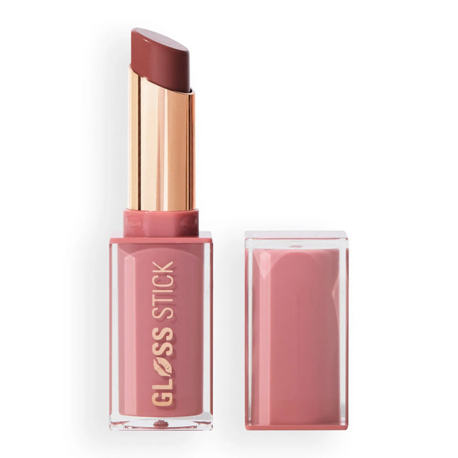 Makeup Revolution Pout Lip Gloss Stick Creme Brulee Mauve