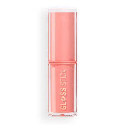 Makeup Revolution Pout Lip Gloss Stick Shimmer Peach Sorbet Nude