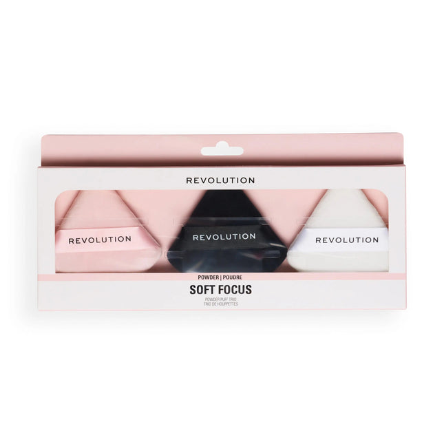 Makeup Revolution Soft Focus Powder Puff Trio