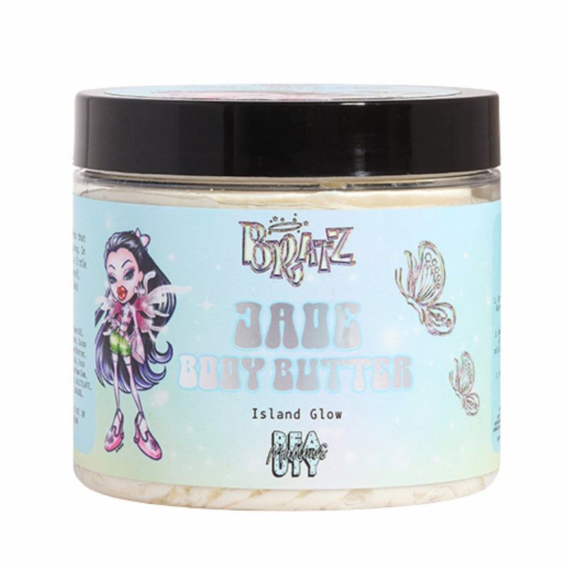 Mallows Beauty Mallows X Bratz Jade Body Butter, hydraterende body butter met zonnebloemolie en sheaboter