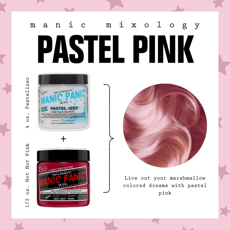 Manic Panic High Voltage Classic Cream Formula Hot Hot Pink, semi-permanente haarverf, foto 6 van 6