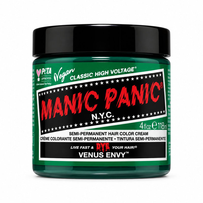 Manic Panic High Voltage Classic Cream Formula Venus Envy, semi-permanente haarverf felgroen
