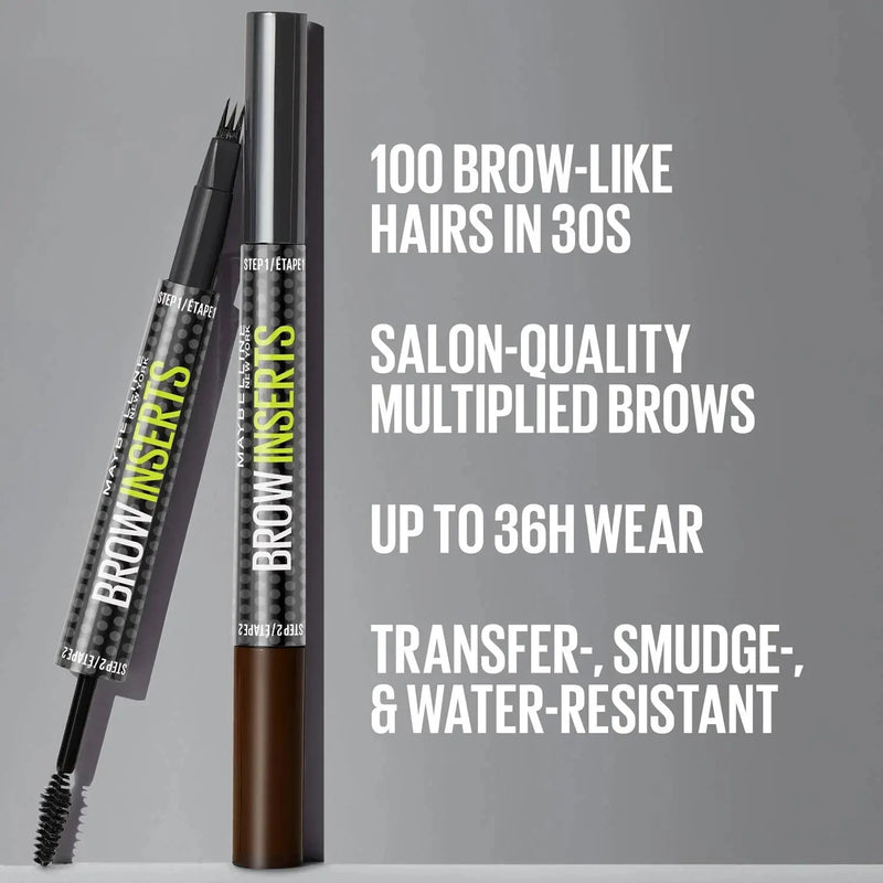 Maybelline Brow Insert 06 Black Brown wenkbrauwtool met pen en gel, foto 9 van 9