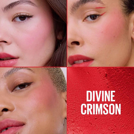 Maybelline Couldtopia Blush Cream Divine Crimson