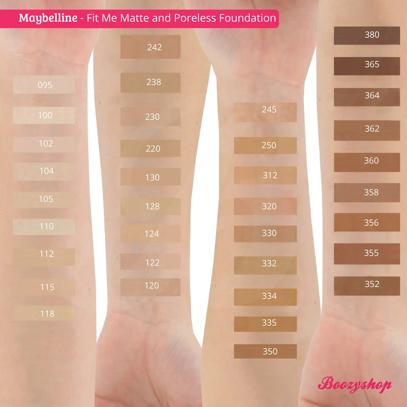 Maybelline Fit Me Matte and Poreless Foundation 220 Natural Beige, matte vloeibare foundation, foto 3 van 5