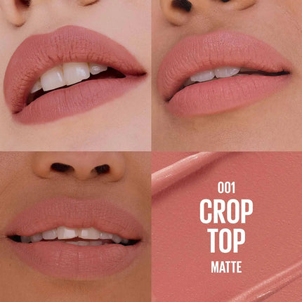 Maybelline Maybe It's Serum Lipstick 001 Crop Top