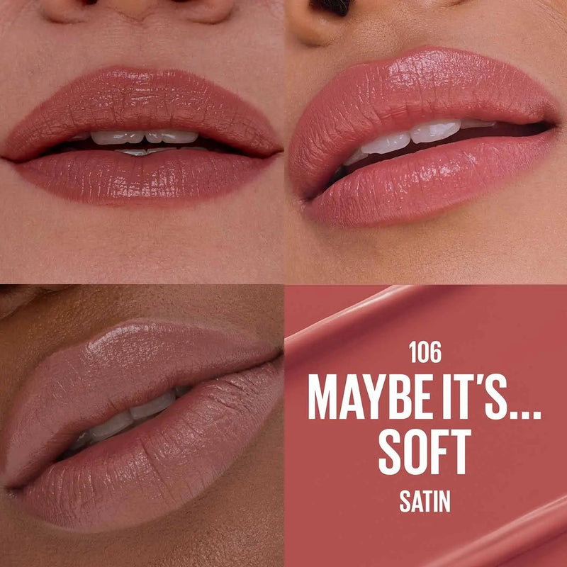 Maybelline Maybe It's Serum Lipstick 106 Maybe It's Soft