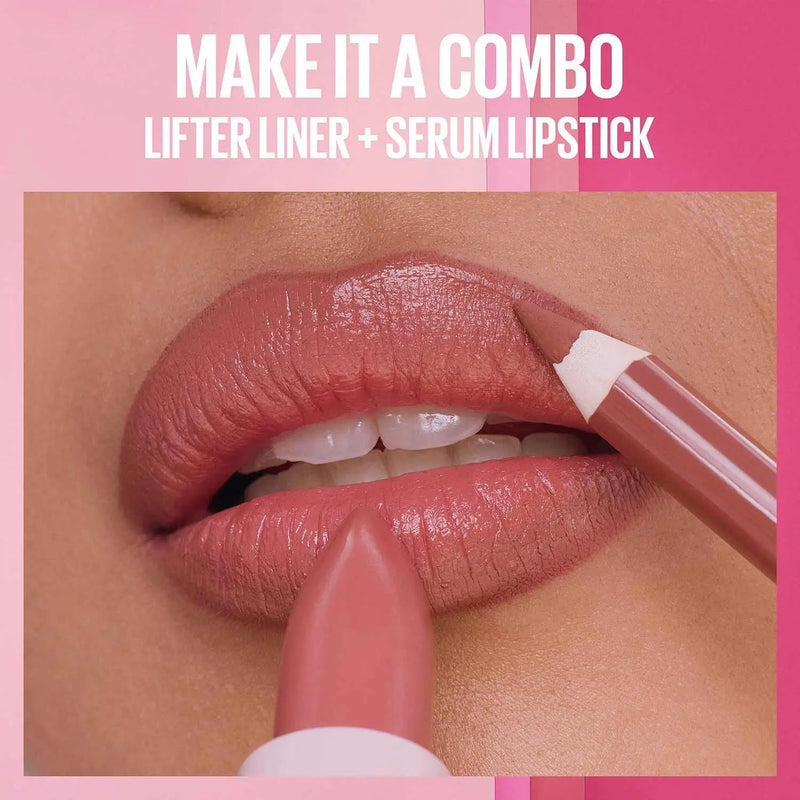 Maybelline Maybe It's Serum Lipstick 108 Fit Check