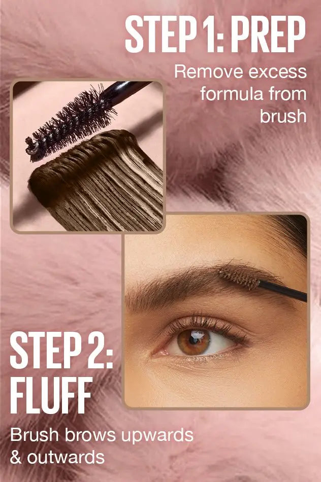 Maybelline Superfluff Brow Mousse 257 Medium Brown, wenkbrauwmousse voor volume en definitie