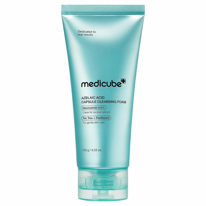 Medicube Azelaic Acid Capsule Cleansing Foam, een reinigingsschuim voor de vette en onrustige huid