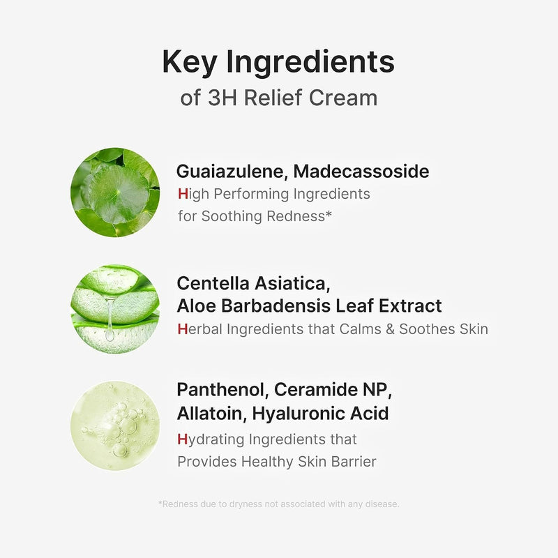 Medicube Hypochlorous 3h Relief Cream, kalmerende en hydraterende gezichtscrème
