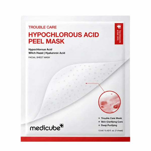 Medicube Hypochlorous Acid Peel Mask, zuiverend en hydraterend sheet mask