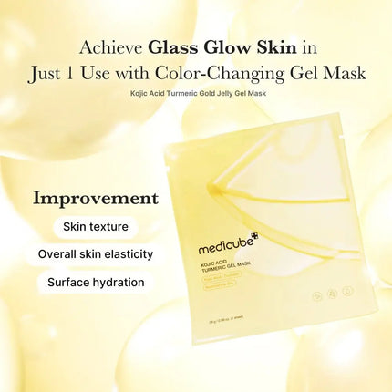 Medicube Kojic Acid Turmeric Brightening Gel Mask
