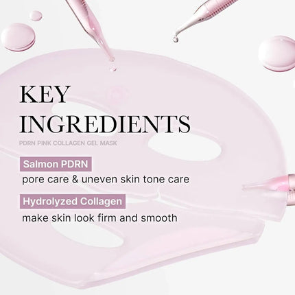Medicube Pdrn Pink Collagen Gel Mask 4-Pack