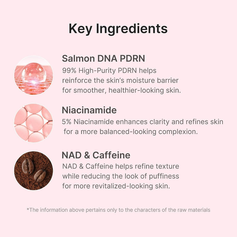 Medicube PDRN PINK LIFT UP MASK 4-Pack, liftend sheet mask, foto 3 van 6