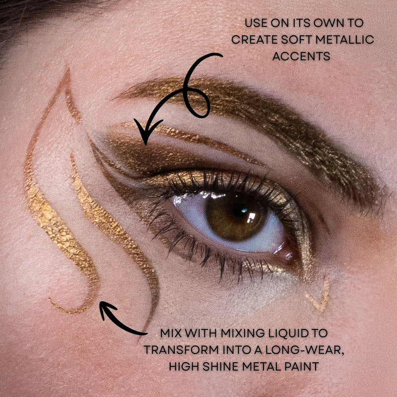 Mehron Makeup Artist Pigment Metallic Fx Bronze
