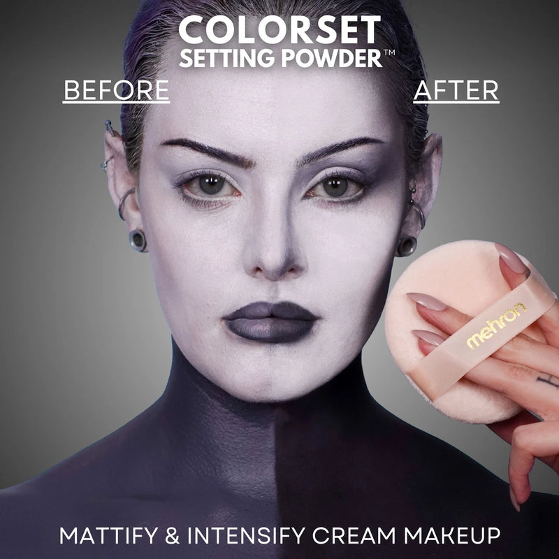 Mehron Makeup Colorset Setting Powder Black