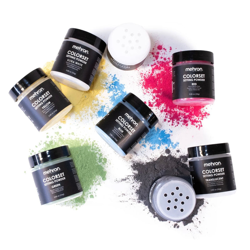 Mehron Makeup Colorset Setting Powder Black