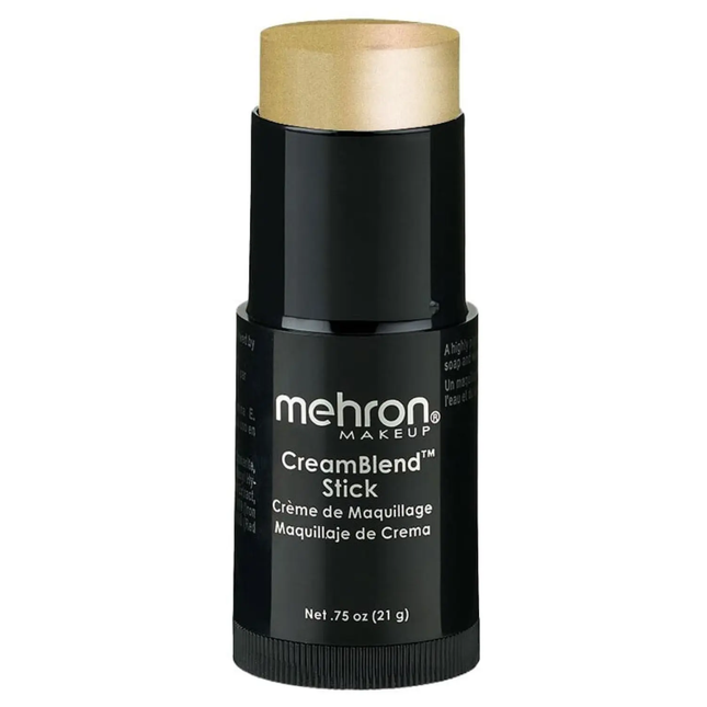 Mehron Makeup CreamBlend Stick Gold