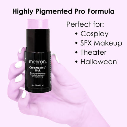 Mehron Makeup CreamBlend Stick Pastel Purple