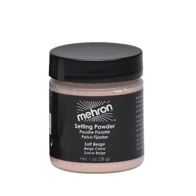 Mehron Makeup Setting Powder Soft Beige 28 gr