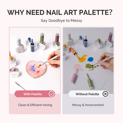 MelodySusie Premium Resin Nail Art Palette