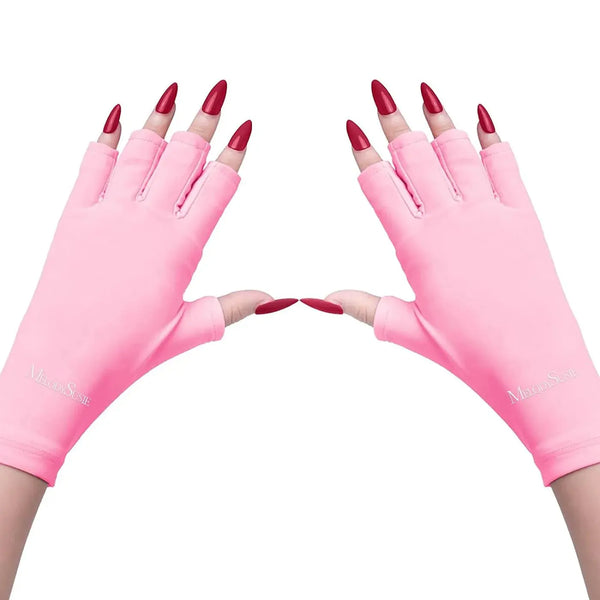 MelodySusie UV Shield Manicure Gloves Pink