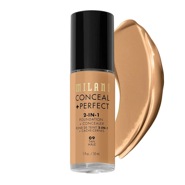 2-in-1 Foundation and Concealer 09 Tan