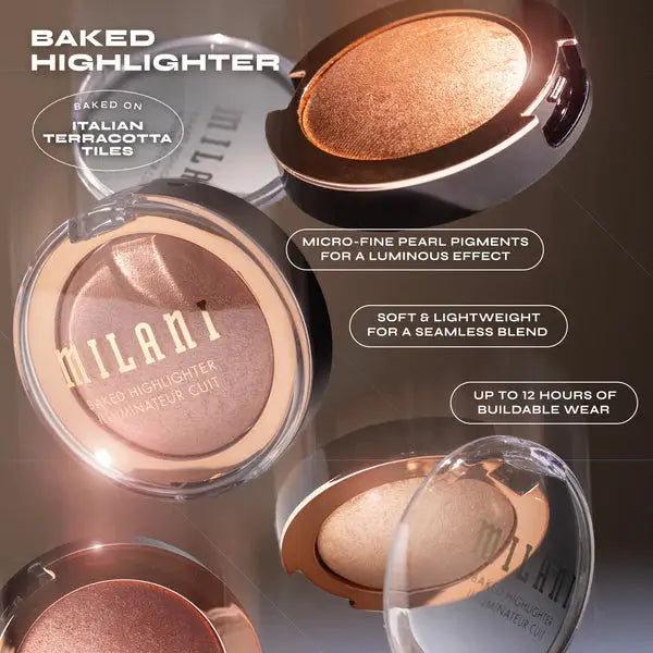 Milani Baked Highlighter 02 Champagne D'Oro