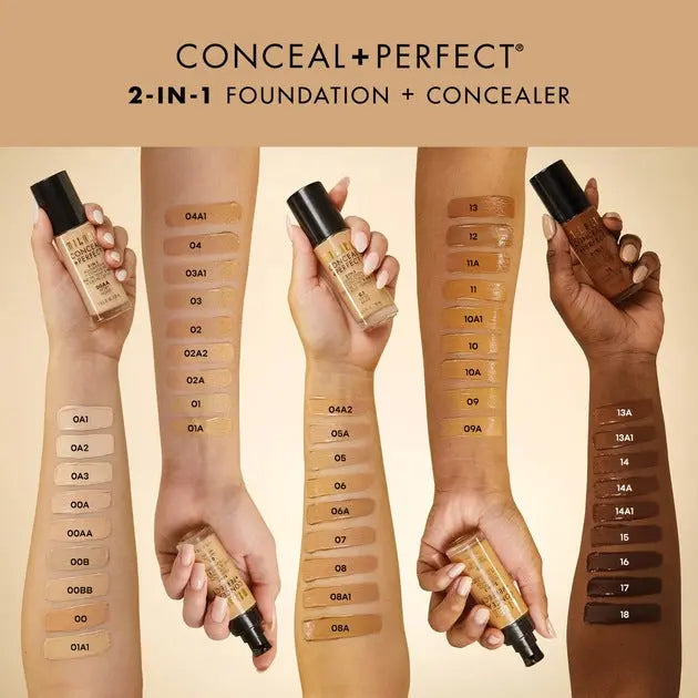 2-in-1 Foundation and Concealer 14 Golden Toffee