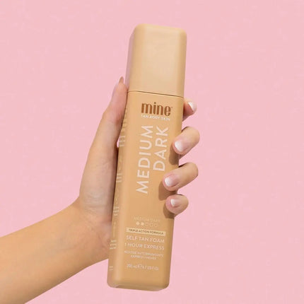 MineTan Medium Dark Self Tan Foam