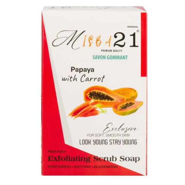 Misba 21 Exfoliating Scrub Soap Papaya