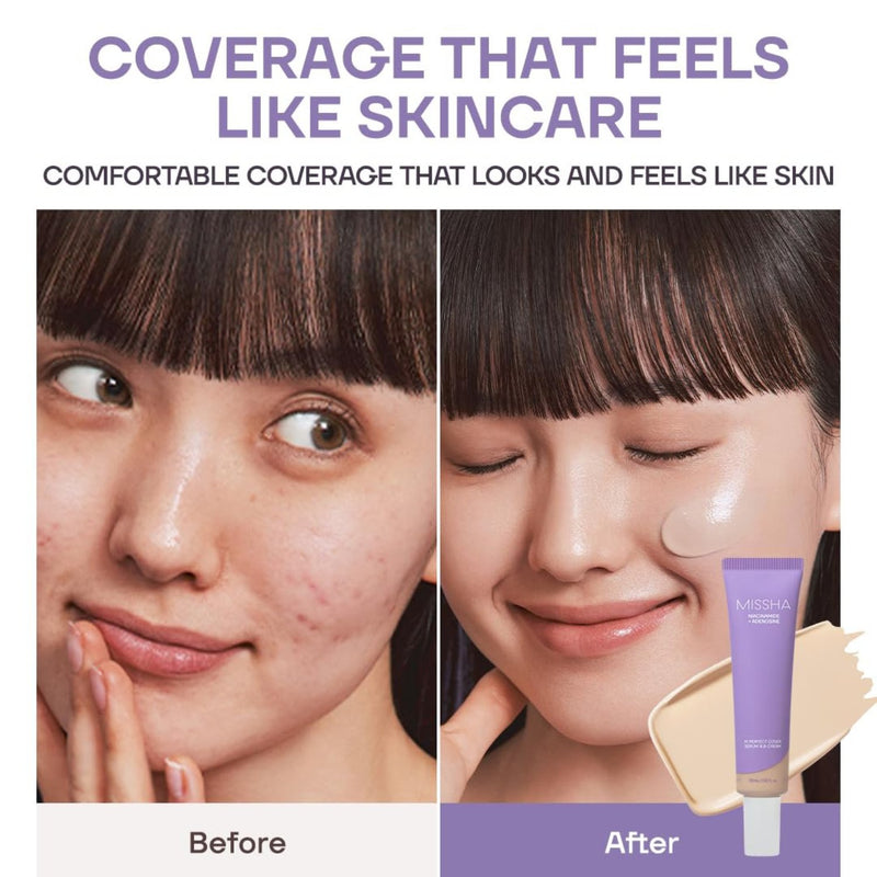 Missha M Perfect Cover Serum B.B Cream Pro 21 Light Beige