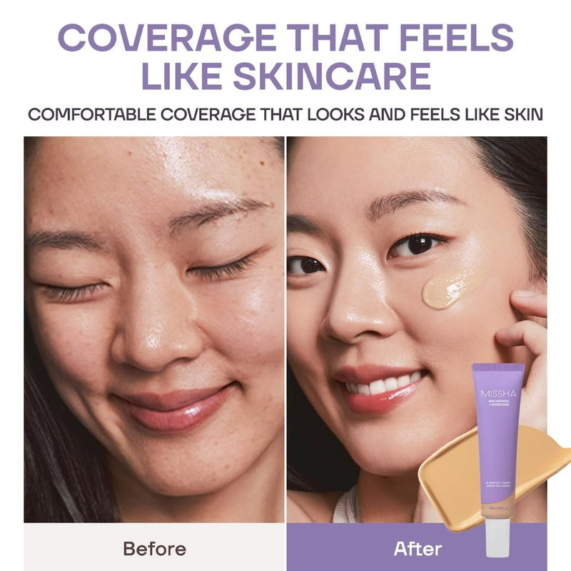 Missha M Perfect Cover Serum B.B Cream Pro 25 Warm Beige