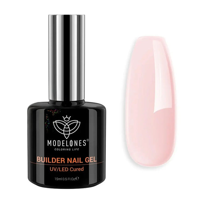 Modelones 8-in-1 Builder Nail Gel Barely Pink