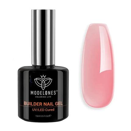 Modelones 8-in-1 Builder Nail Gel Peach Jelly