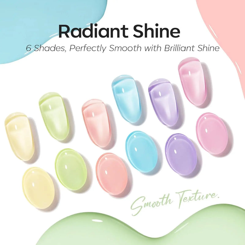 Modelones Gel Nail Polish Set Easter Picnic