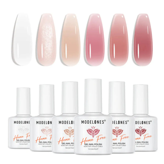 Modelones Gel Nail Polish Set Lunar Glow