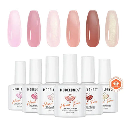 Modelones Gel Nail Polish Set Sugarcoat