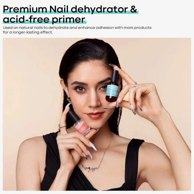 Modelones Natural Nail Prep Dehydrator & Primer Set