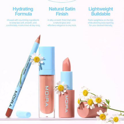 Moira Chic Satin Lipstick 008 Bold