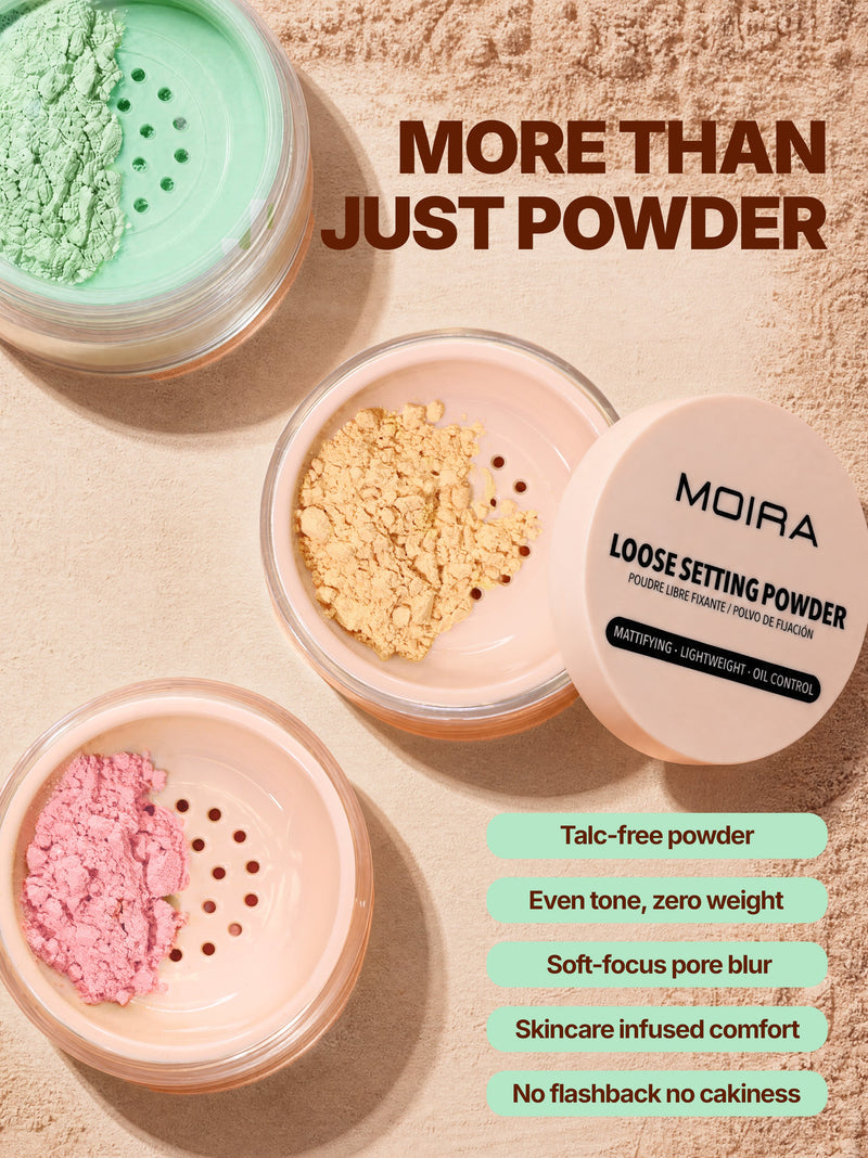 Moira Loose Setting Powder Mint 3