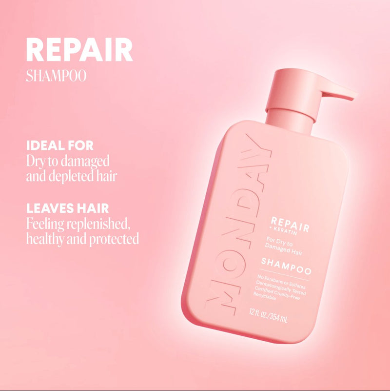 Monday Haircare Shampoo Repair, herstellende shampoo voor beschadigd haar