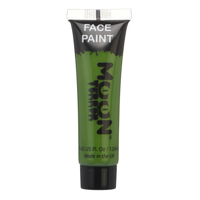 Moon Creations Moon Terror Halloween Face Paint Zombie Green