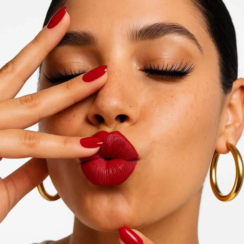 MoYou London Non-UV Gel Wraps Hot Drama