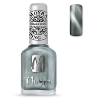 Stamping Nail Polish Cat Eye SP30 Magnetic Silver
